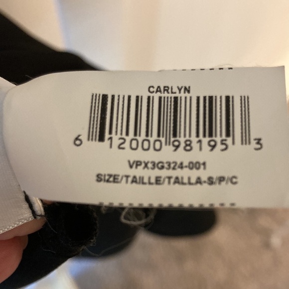 BCBG MaxAzria black asymmetrical skirt, Small/Petite/Tall - Picture 8 of 8